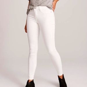 Abercrombie & Fitch White Skinny Jeans